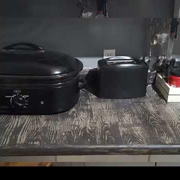 1. Henry's feather finish countertops