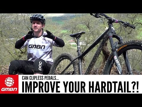 Do Clipless Pedals Improve Riding A Hardtail? | MTB Skills