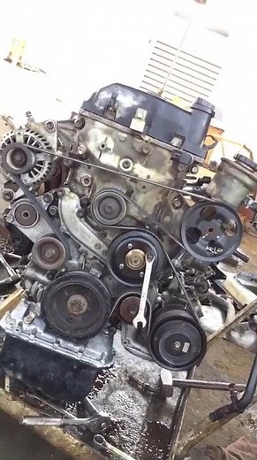 How to change fan belt Toyota #shortvideo#