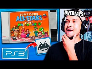 TU PS3 mas HERMOSA con este PACK de OVERLAYS | RetroArch🚀