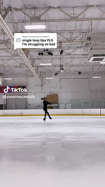 Replying to @venus , here are some things that I would personally suggest when teaching single loop :) 1) To help start with loops, I like to do one full backward crossover and start another crossover until my foot is underneath my body. That is the position that allows for a steady push. 2) Work on keeping the feet slighlty crossed. So the front foot is on an outside edge inside of the circle. I like to look at the circle that my standing foot is drawing as a reference. 3) Let your arm pass fir