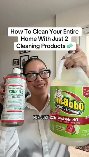 159K views · 3.6K reactions | If you’re tired of buying new cleaning products every month, these two can replace almost all of them! Shout out to OdoBan and Dr. Bronner's 識 #cleantok #cleaningtiktok #cleantok101 #housecleaning #housecleaner #cleaninglady #cleaningbusiness #cleaningbusinessowner #cleanwithme #cleaningmotivation #cleaningtips #cleaninghacks #DeepCleaning #deepclean | Clean With Carly | Facebook