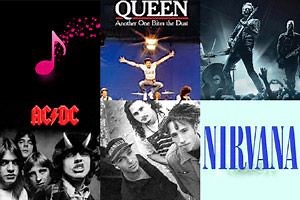 The greatest rock songs to play on the bass guitar, Intermediate, Vol. 1 - Bass Tabs