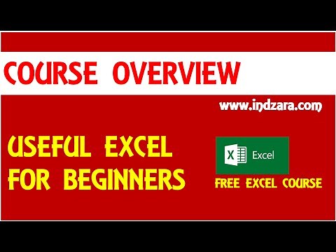 Useful Excel for Beginners - Course - Overview