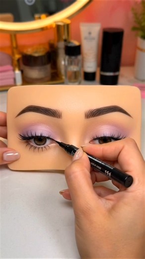 soft purple eye makeup tutorial #viral #everyone #makeup #eyemakeup #sanaawan