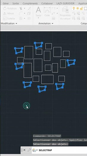 SELECTION RAPIDE #tutorial #autocad