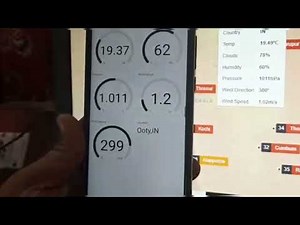 IoT weather station using #esp8266 and #blynk