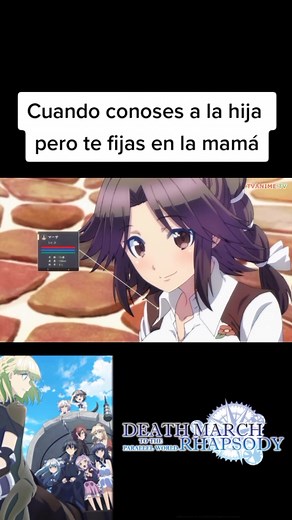 Death march #deathmarchkarahajimaru #anime #funny #echii #comedia