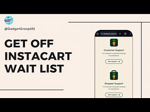 How To Get Off Instacart Waitlist