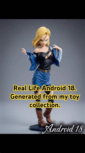 Real Life Android 18. #dragonball #ai #android18 #phototoysgamingstudio #liveaction