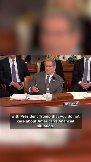 When asked about if he cares about Americans' finances, Treasury Secretary Bessent said this