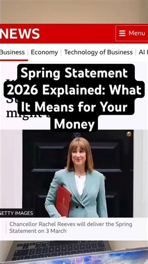 Spring Statement 2026 Explained: What It Means for Your Money