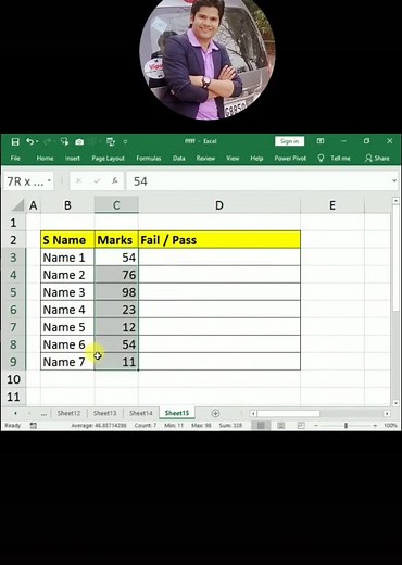Excel IF Formula part - 1 #excel #edutok #learnexcel #deepak_eduworld #deepaknehra #foryou #fyp #tiktokindia #trend #foryoupage #famous