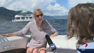 Okanagan Lake world record attempt