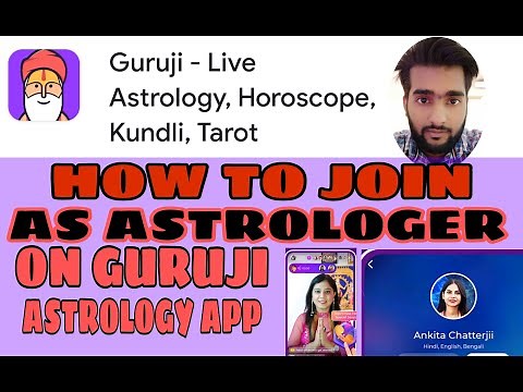 How to join as ASTROLOGER on guruji astrology app.