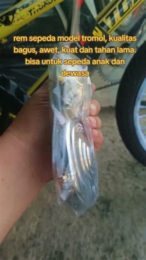 rem sepeda belakang model tromol,