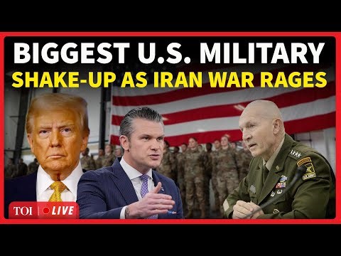 LIVE: ‘RESIGN NOW…’ Hegseth OUSTS US Army Chief Of Staff; Iran War FAILURE Rocking Military Ranks?