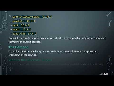 Solving the Can't resolve 'fs' Error in Your Next.js App with Apollo and React