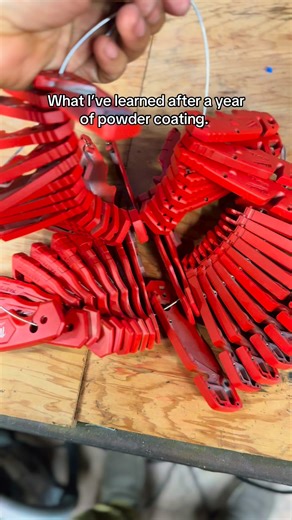 Eduardo Lopez on Instagram: "The most valuable things I’ve learned after powder coating for one year if you’re looking to get into the trade and learn this new skill these are the most important things you should keep in mind #howitsmade #story #learn #learning #skill #business #construction #tools"