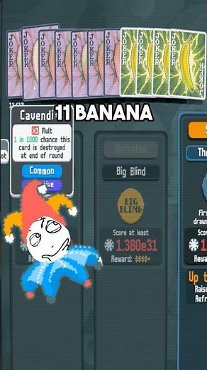 11 Bananas - The Most Powerful Hand in Balatro?