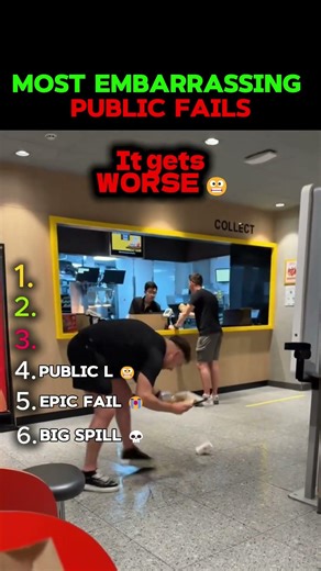 Most EMBARRASSING Fails Ever 😂 #shorts