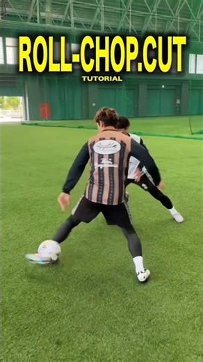Roll chop Trap🛟skill tutorial_#football #skills #footballskills