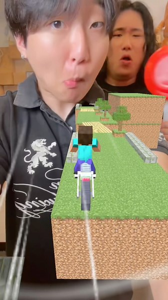 Minecraft Racing Beatbox Game ⛏️🏎️Who Will Win the Block Race? 🏁🔥 #tiktok #beatbox