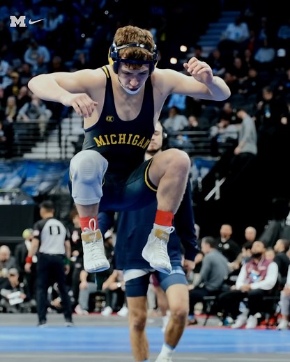 4.3K views · 145 reactions | We’re battling. Big session ahead. | Michigan Wrestling | Facebook