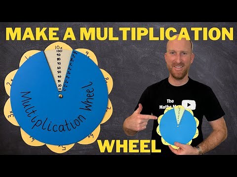 How to make a Multiplication Wheel!
