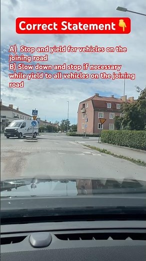 Yield sign and its meaning! Traffic sign quiz? #key2dl #drivingadvice #cardriving