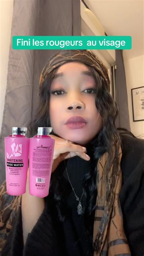 Fini les rougeurs au visage avec l'eau de rose