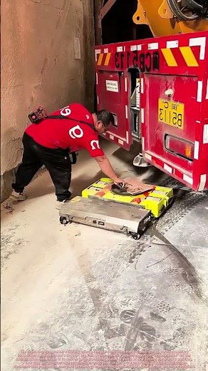 Smart Worker Using Remote-Controlled Platform to Position Crane Mat