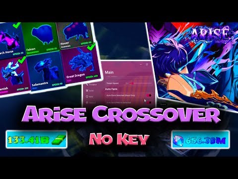 [NO KEY] Arise Crossover Script Unpatched - Auto Farming, Best Mounts, Auto Raids & More 2025