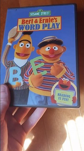 Sesame Street Bert and Ernie's word play 2002 dvd review