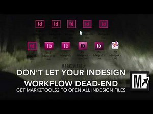 InDesign CC2018 to #CS6, #CS5 or lower - NEW MarkzTools2 Versions - Now IDMarkz