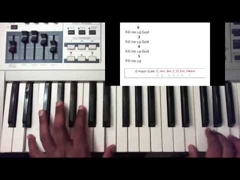 Fill Me Up - Jesus Culture (Piano Tutorial)