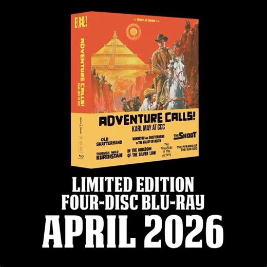 ADVENTURE CALLS! | Masters of Cinema Trailer - New & Exclusive #KarlMay #LexBarker #Winnetou