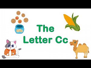 The letter C | How to Write the Letter C | Words that Start With the Letter C