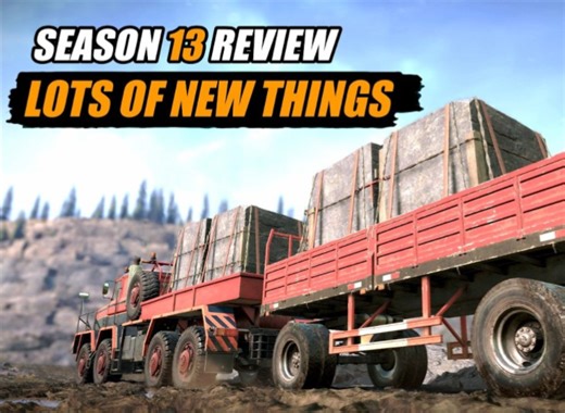 回顾Snowrunner 雪地奔驰第13季增加的一些新功能