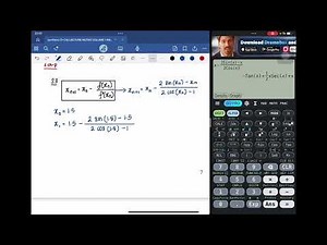 (2/3) 1.2 Newton Raphson (Example 6)