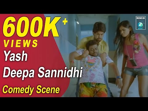 Jaanu Kannada Kannada Movie Scenes #2 | rocking star Yash | Deepa | Sadhu Kokila | Preetham Gubbi