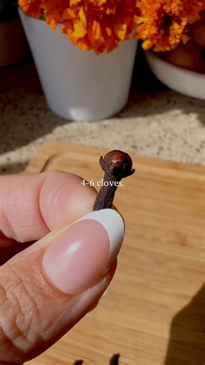 Melissa Riley | Certified Health + Nutrition Coach on Instagram: "Clove water benefits 👇 boosts digestion and reduces bloating rich in antioxidants and supports immunity anti-inflammatory and helps with joint pain fights bacteria and freshens breath can help balance blood sugar and support liver health 🕓 best time to drink: morning on an empty stomach (or after meals for digestion) ⚠️ Precautions: - limit to 1 cup per day - not recommended for long-term daily use without breaks -