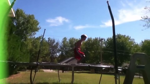 Next-Level Trampoline Tricks in Action