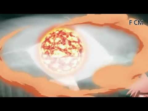 나루토 [나루토의 선법 용둔 나선 수리검!!] feat.손의 미수 차크라