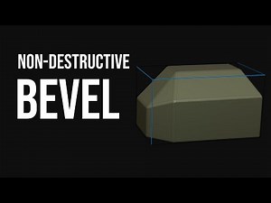 Blender - Efficient Bevel Modifier Usage