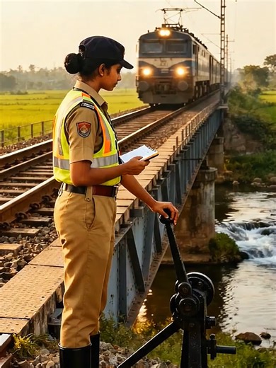 Bridge Safety Inspection Scene #railroadlife #viraltiktok #railwayvideo #switchtrack #trainvideo #fyp #railwaybridge