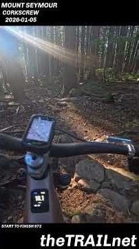 Mount Seymour Trail: Corkscrew #mtb #mountainbike #mtblife