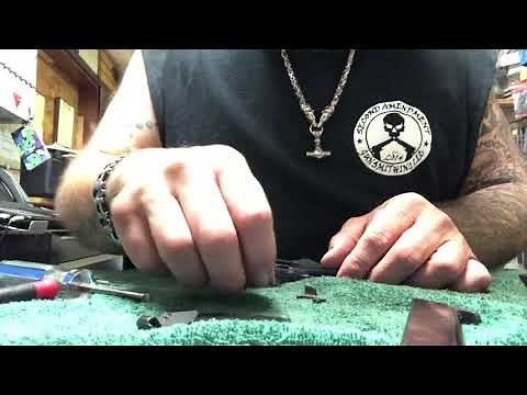 High Standard Model 103 disassembly and reassembly