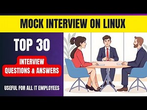 30 Top Most frequently asked Linux Interview Questions & Answers || kk ||