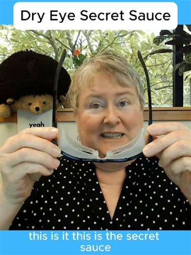 Dry eye secret sauce #dryeyeshop #eyedrops #moisturechamberglasses #dryeyes